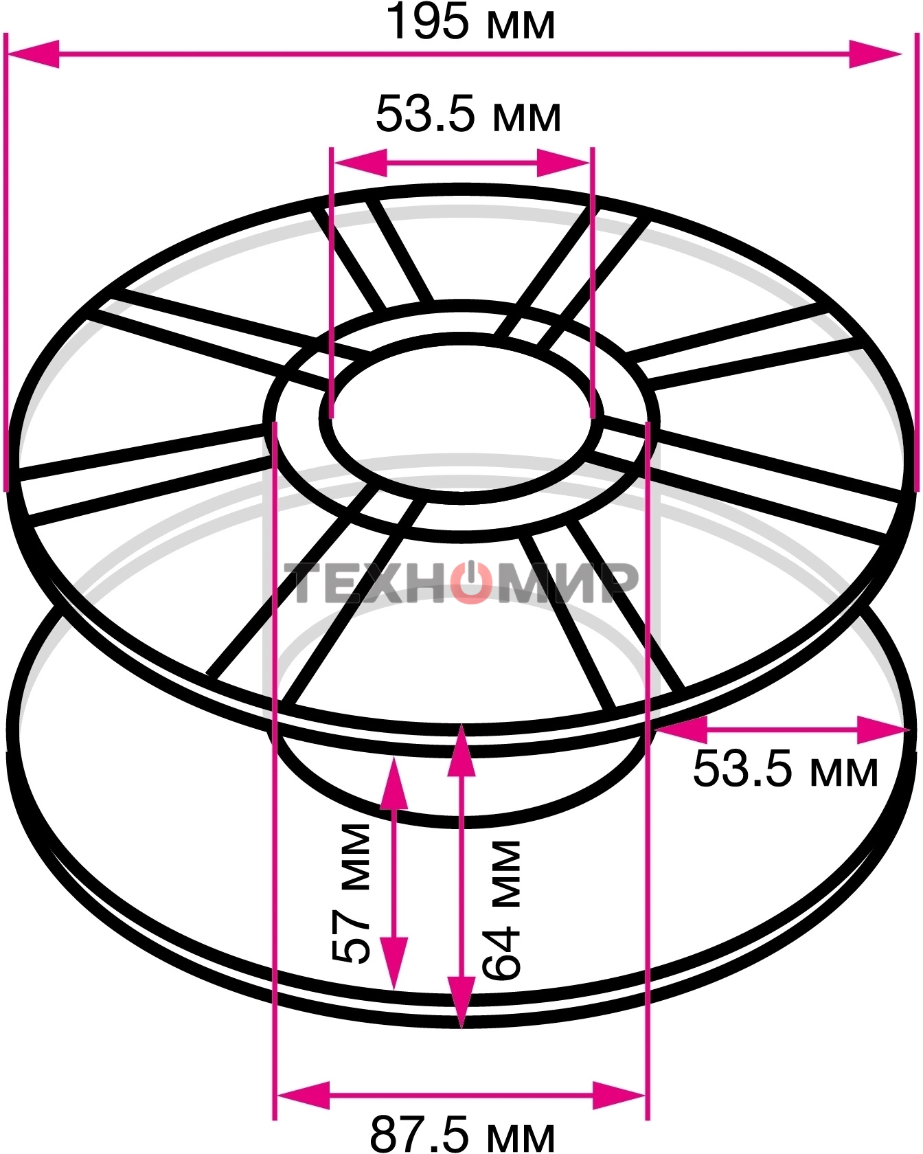 Пластик для принтера 3D Cactus CS-3D-ABS-1KG-L-GN ABS LUMINOUS d1.75мм 1кг 1цв.