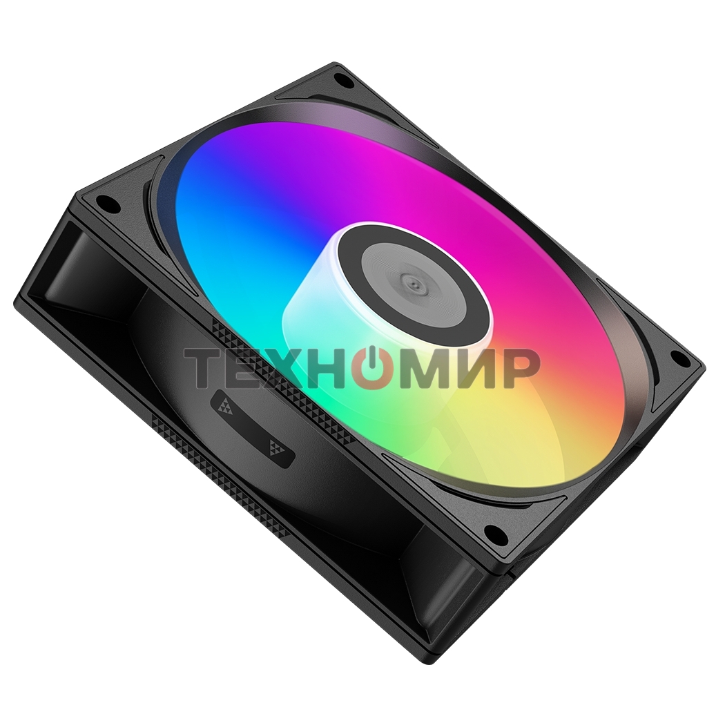 Кулер для процессора PCCooler R300 ARGB BK черный 92мм алюминий+медь 2200rpm 30db 4-pin 150W 133мм