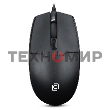 Мышь проводная Oklick 147M V2 черный, 2000 dpi, USB, кнопки - 4