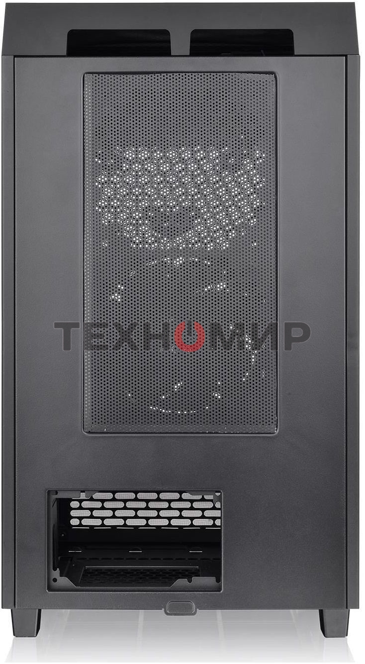 Компьютерный корпус Thermaltake The Tower 200 черный без БП miniITX 11x120мм 5x140мм 2xUSB 3.0 audio bott PSU