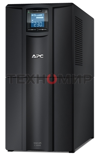 Источник бесперебойного питания APC Smart-UPS C SMC3000I 2100Вт 3000ВА черный