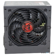 Блок питания Ginzzu CB700 12CM черный,24+4p,2 PCI-E(6+2), 6*SATA, 3*IDE,оплетка MB, кабель питания