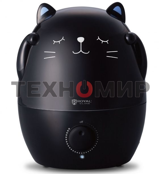 Увлажнитель воздуха Royal Clima RUH-MR200/1.5M-BL 20Вт (ультразвуковой) черный