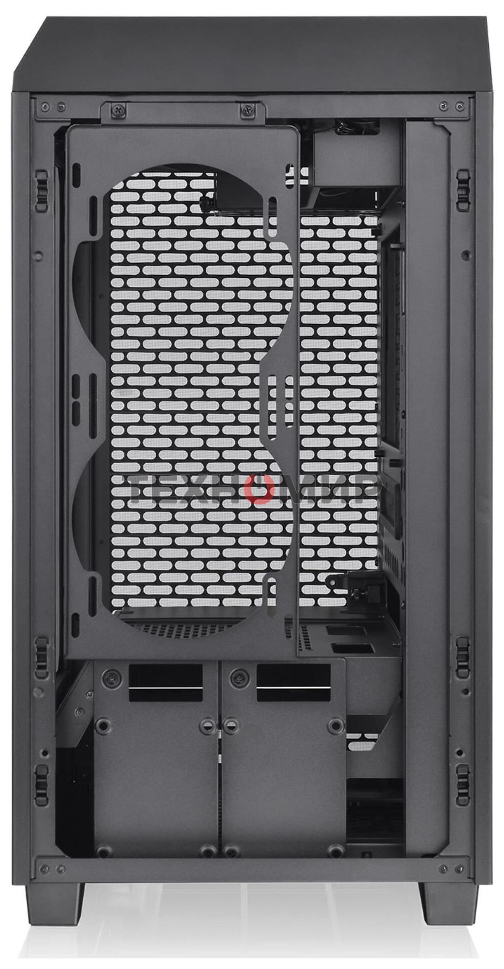 Компьютерный корпус Thermaltake The Tower 200 черный без БП miniITX 11x120мм 5x140мм 2xUSB 3.0 audio bott PSU