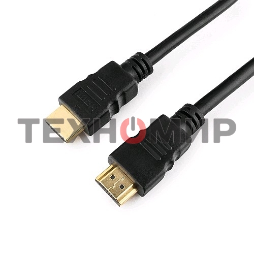 Кабель Cablexpert HDMI CC-HDMI4-6, 19M/19M, v2.0, медь, позол.разъемы, экран, 1.8м, черный, пакет