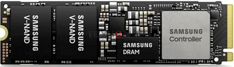 Накопитель SSD Samsung PM9A1, 1000Gb, M.2 2280, PCIe 4.0 x4, NVMe, R/W 7000/5100