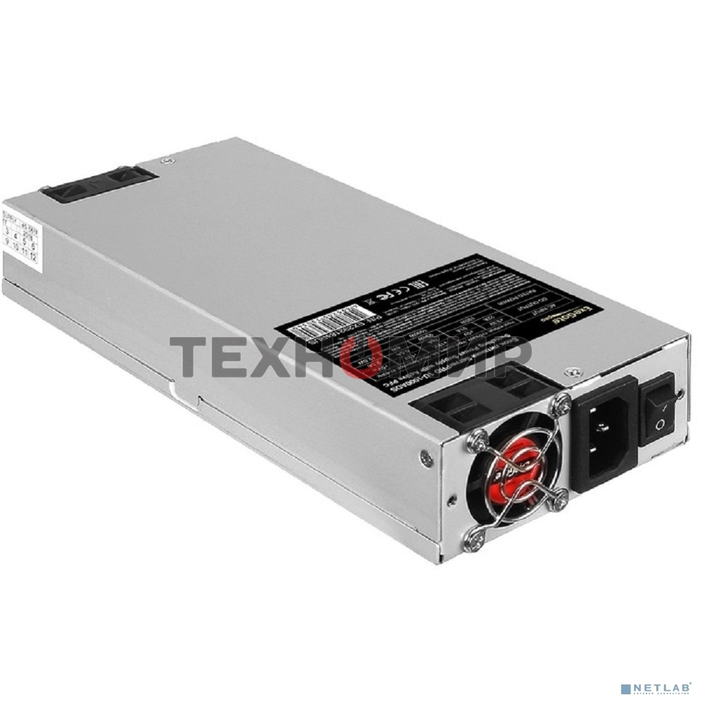 Блок питания серверный 1000W ExeGate EX292184RUS ServerPRO-1U-1000ADS (1U, APFC, КПД 85% (80 PLUS Bronze), 2x4cm fans, 24pin, 2x(4+4)pin, 4xSATA, 3xIDE)