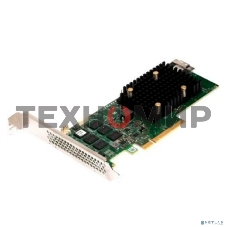 Адаптер SAS 9500-8i SGL (05-50077-03) PCIe v4 x8 LP, Tri-Mode SAS/SATA/NVMe 12G HBA, 8port(2*int SFF8654), 3808 IOC
