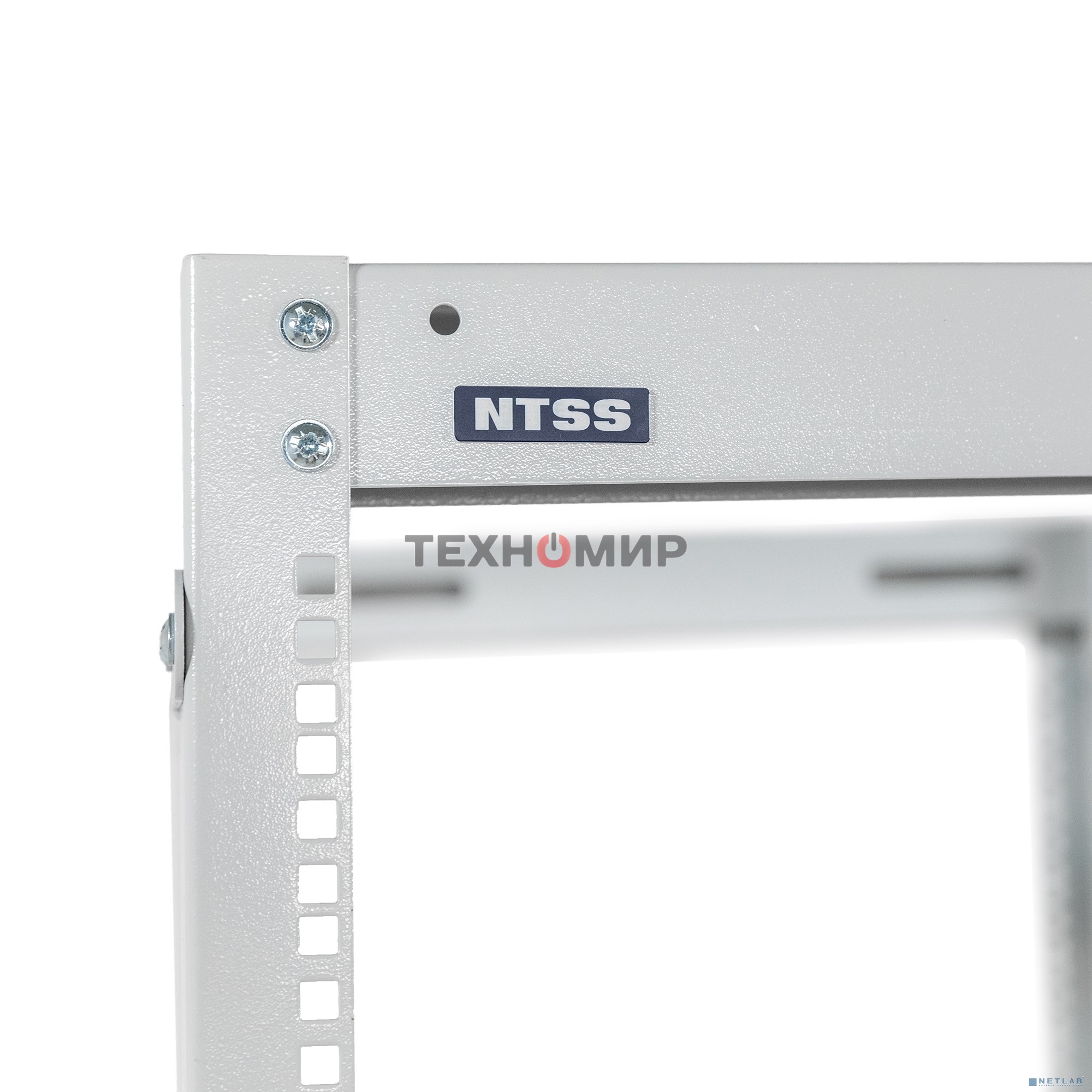 Стойка двухрамная NTSS NTSS-2POR24U/600-1000 24U 550 мм x 1000 мм 600 кг серый