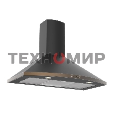 Вытяжка каминная Elikor Сигма 60П-650-К3Д антрацит/бронза, 60 см, 650 куб. м/ч, 56 дБ