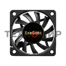Вентилятор для корпуса ExeGate EX06010B3P черный, 60 мм, 2000 об/мин, 16 дБ, 3 pin