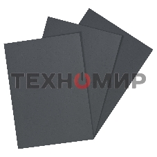 Обложки для переплёта Silwerhof A4 230г/м2 черный (100шт) (1449083)