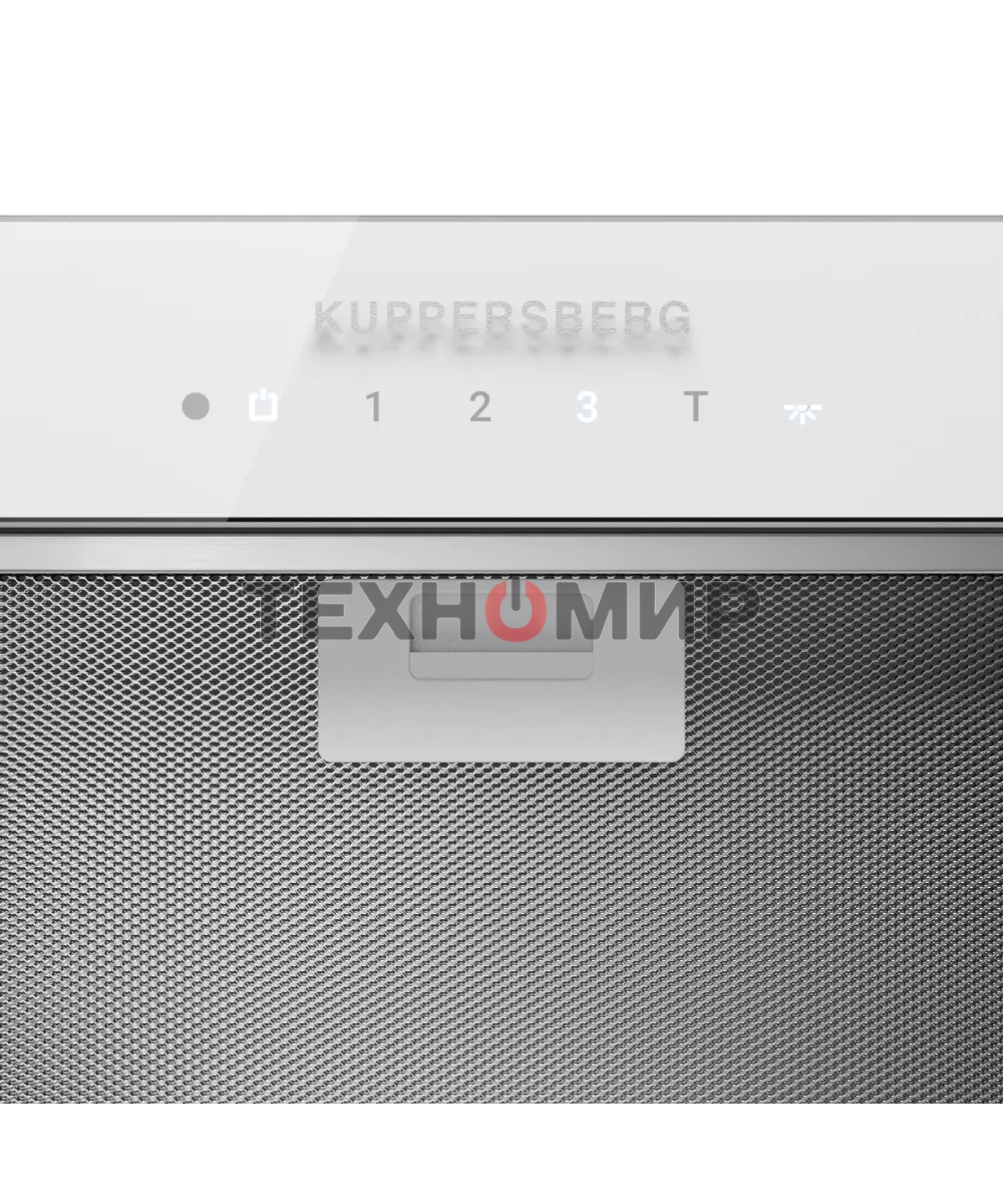 Вытяжка встраиваемая Kuppersberg Innova V 60 белый, 52.6 см, 1300 куб. м/ч, 46 дБ