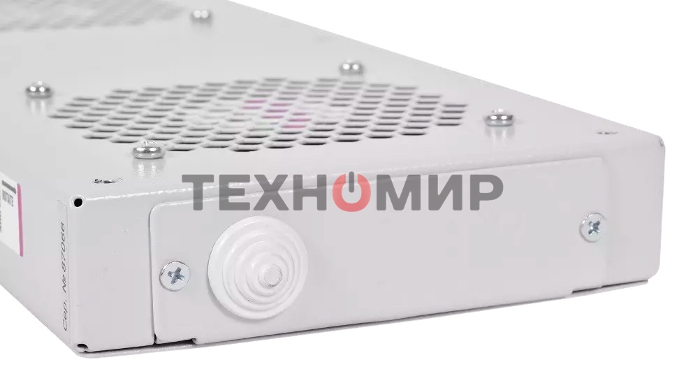 Вентиляторный модуль Rem R-FAN, 48V, 45х432х195 мм (ВхШхГ), вентиляторов: 2, 86 дБ, поток: 300 м3/ч, для шкафов ШТК, ШРН, ШТВ, серый