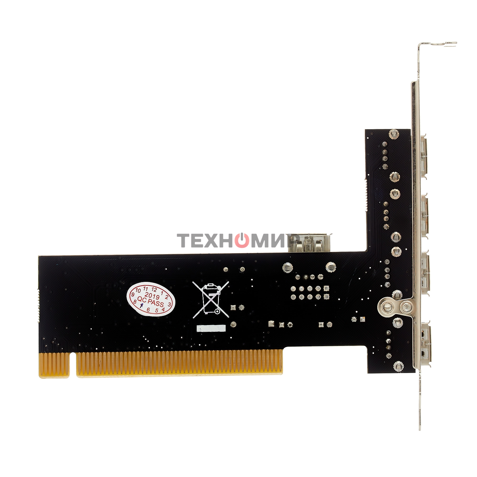 Контроллер ExeGate EXE-352 PCI, 4хUSB 2.0 ext + 1хUSB 2.0 int (OEM) EX281227RUS