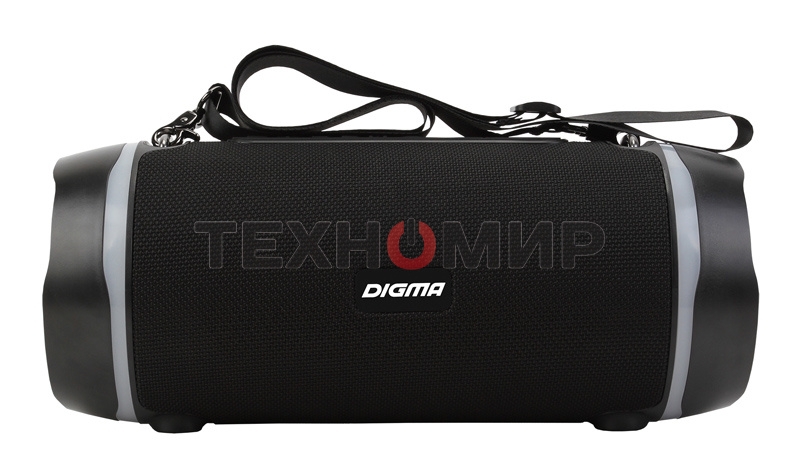 Колонка портатитвная Digma S-39 черный 25W 1.0 BT/USB 3000mAh (SP3925B)