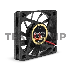Вентилятор для корпуса ExeGate ExtraPower EP06010B2P черный, 60 мм, 3200 об/мин, 26 дБ, 2 pin