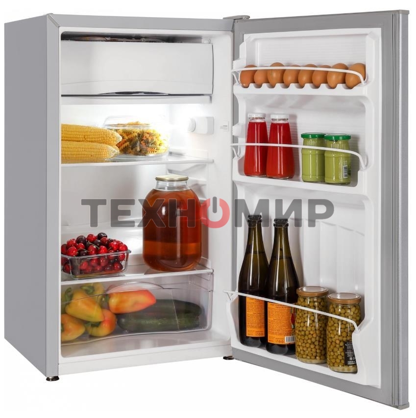 Холодильник Nordfrost NR 403 S серебристый однокамерный 100/11 л морозилка сверху