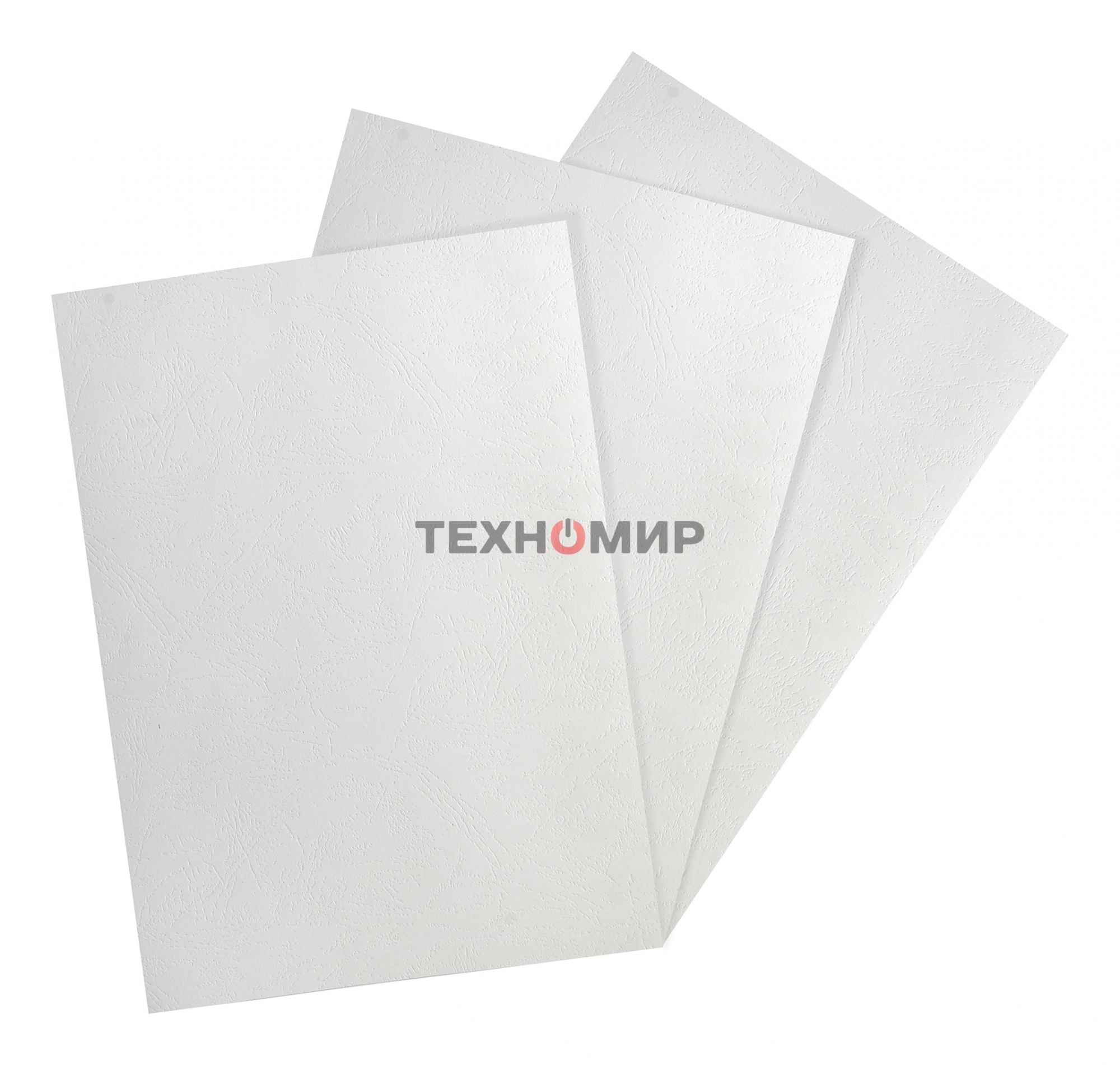 Обложки для переплета Silwerhof A4 230г/м2 белый (100шт) (1449325)