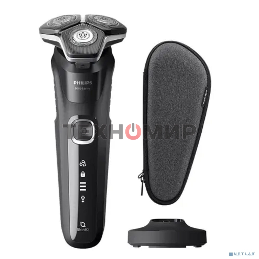 Электробритва Philips Тип роторная/Электропитание от аккумулятора/Время автономной работы 60 мин. коричневый S5898/35