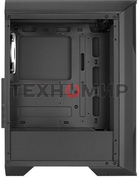 Компьютерный корпус Aerocool/Formula Splinter Duo-G-BK-v1 черный без БП mATX 2x120мм 2xUSB3.0 audio