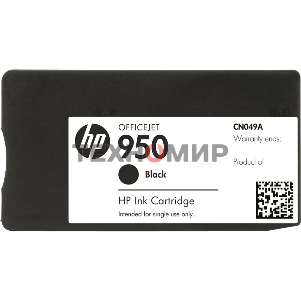 Картридж струйный HP 950 CN049AE черный для HP OJ Pro 8100/8600 (1000стр.)
