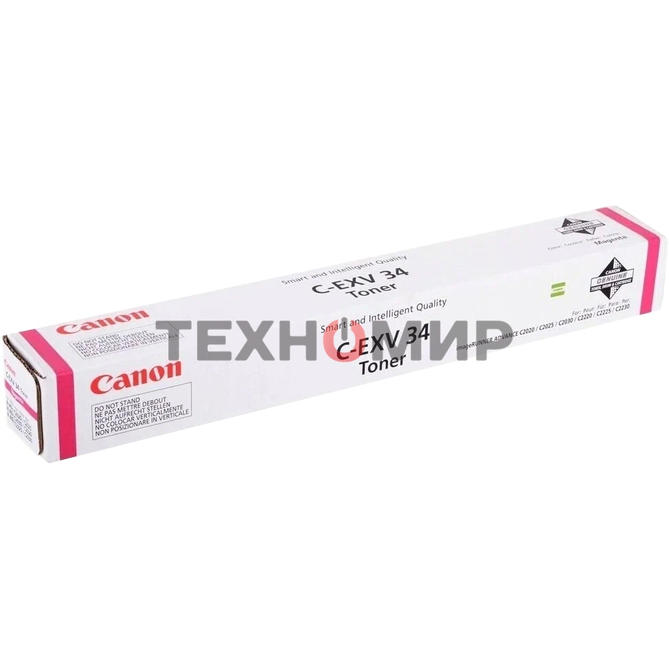 Картридж лазерный Canon C-EXV34 пурпурный (16000 стр.) для Canon IR C2030, C2020, C2025