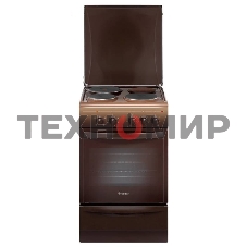 Плита электрическая Gefest 5140 0001 коричневый, конфорок 3 шт, духовка 55 л, 50 см x 85 см x 58.5 см