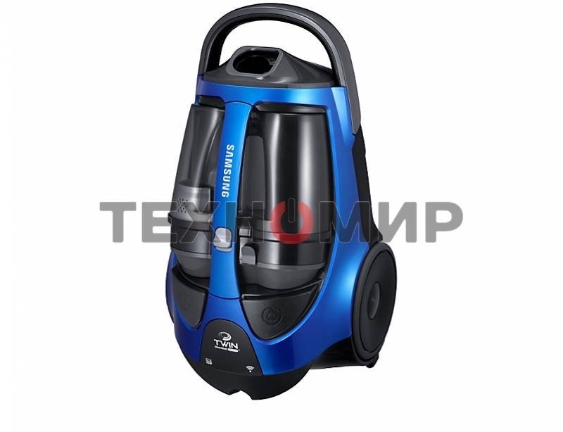 Пылесос Samsung VCC8836V36/XEV синий, 430/2200 Вт, уборка сухая, пылесборник контейнер 2 л
