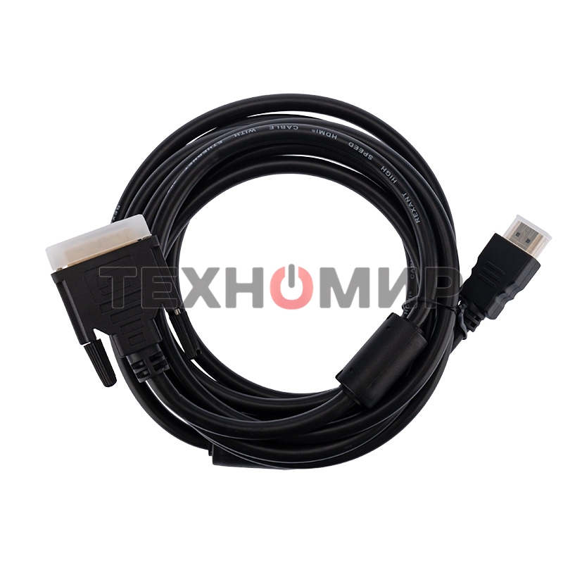 Кабель Rexant ШнурHDMI - DVI-Dgold3Мс фильтрами