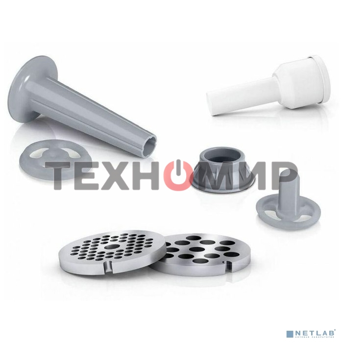 Мясорубка электрическая Bosch MFW2520W белый, 1500 Вт, 1.7 кг/мин, насадки - 4