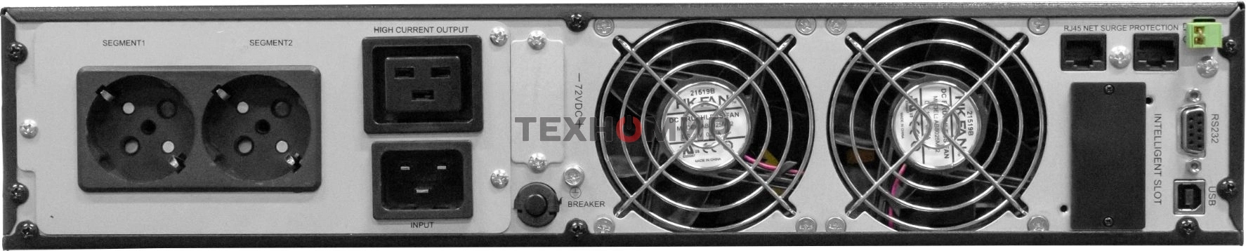 Источник бесперебойного питания Бастион SKAT-UPS 3000 RACK ИБП 220В 50/60Гц 2700Вт On-Line синусоида (без АКБ)