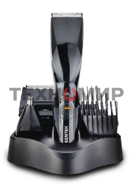 Машинка для стрижки Centek CT-2131 черный Набор для стрижки Centek CT-2131 (черн) 3 В1 + СТРИЖКА + БРИТВА + ТРИММЕР ДЛЯ НОСА
