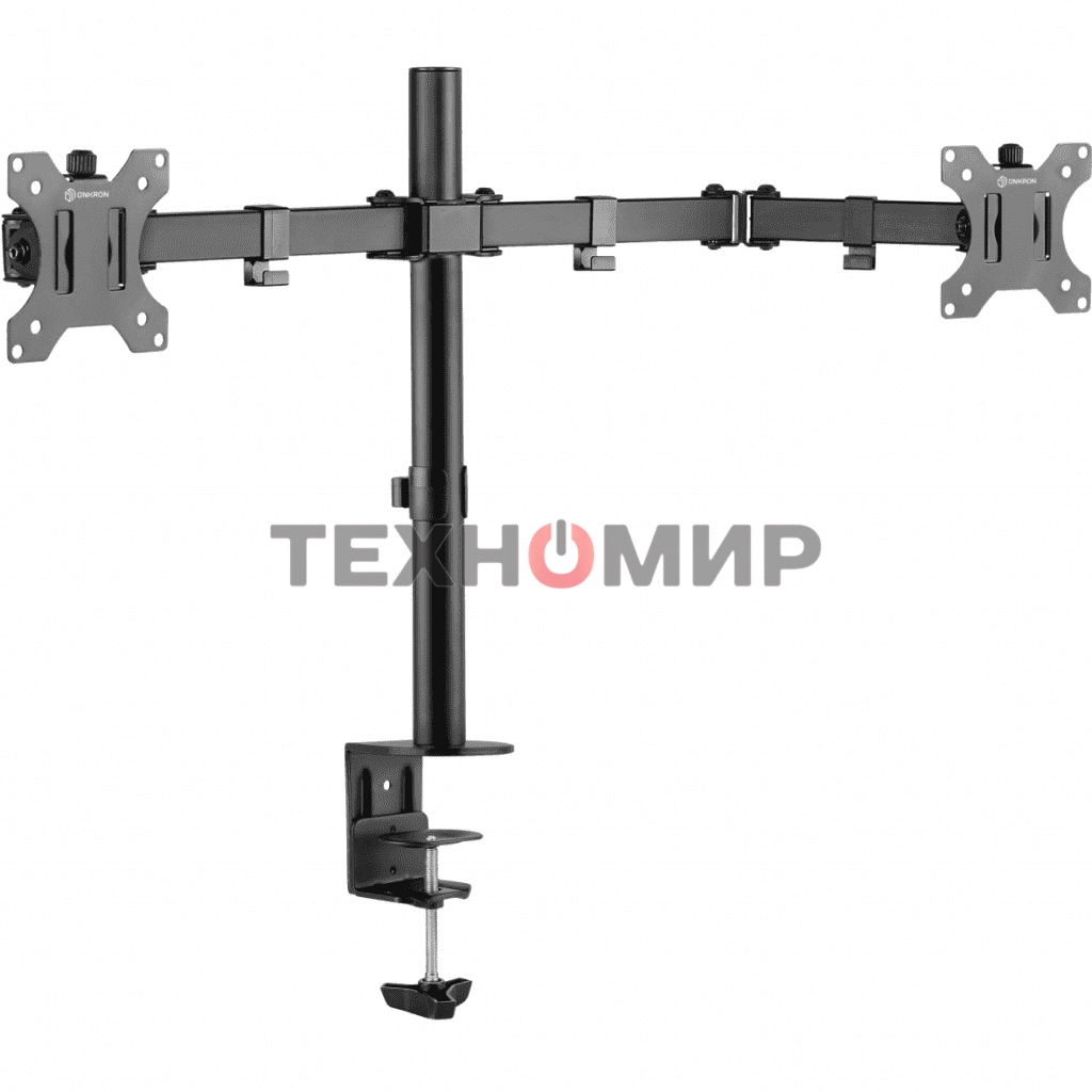 Кронштейн ONKRON D221E для двух мониторов 13