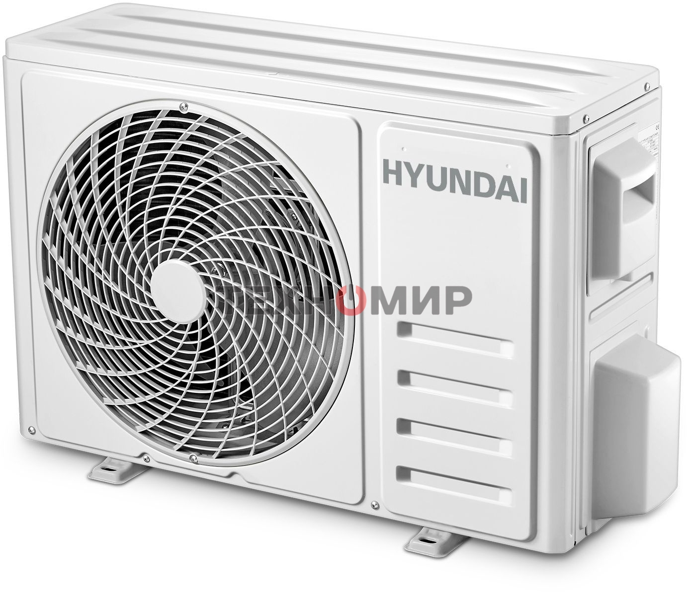 Кондиционер сплит-система Hyundai HAC-24i/T-PRO инвертор, 24000 BTU, 70 м², 31/47 дБ, охлаждение, обогрев, осушение, белый