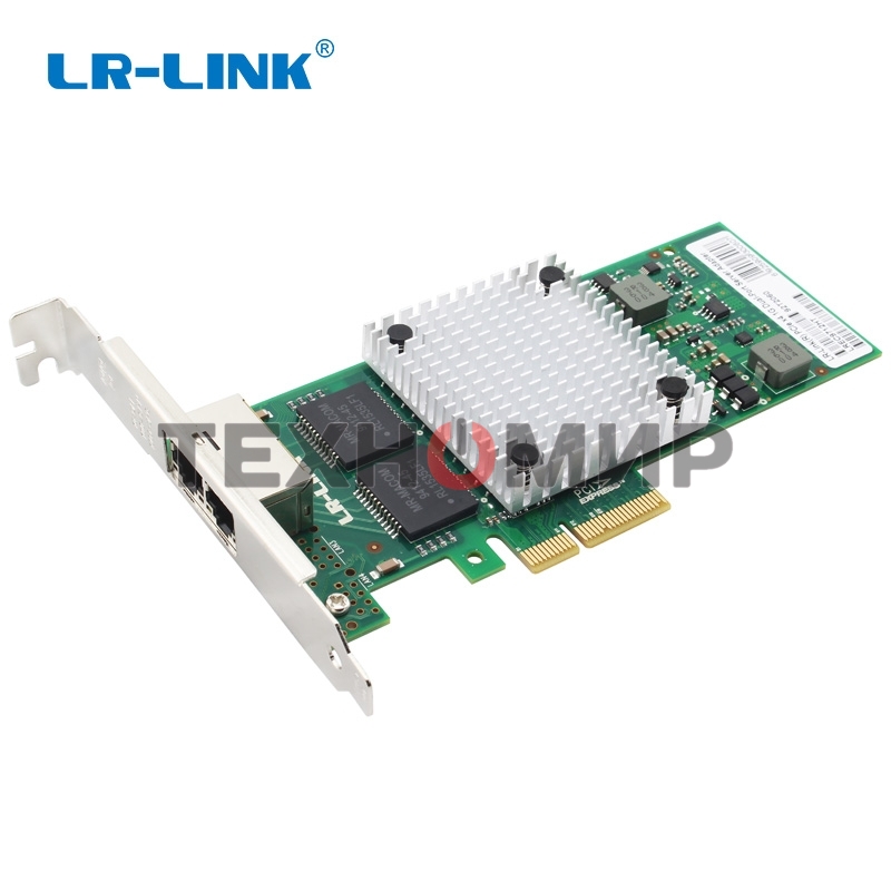 Сетевой адаптер PCIE 1Gb DUAL PORT LREC9712HT LR-LINK