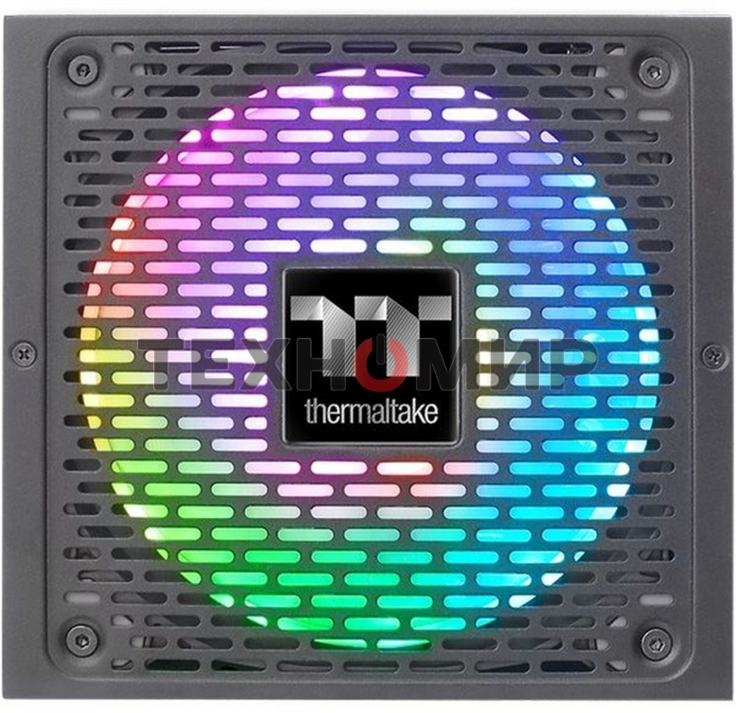 Блок питания Thermaltake Toughpower iRGb PLUS 750W RTL (PS-TPI-0750F3FDGE-1), 750Вт, 80 PLUS Gold, 140мм, модульный, черный