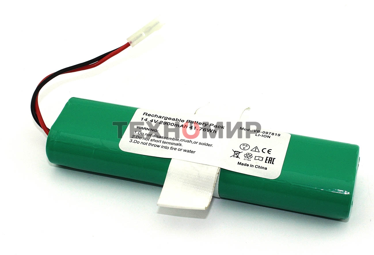 Аккумулятор для Moneual MBOT 900/MBOT 950/ETA Raggio 14.4V 2900mAh