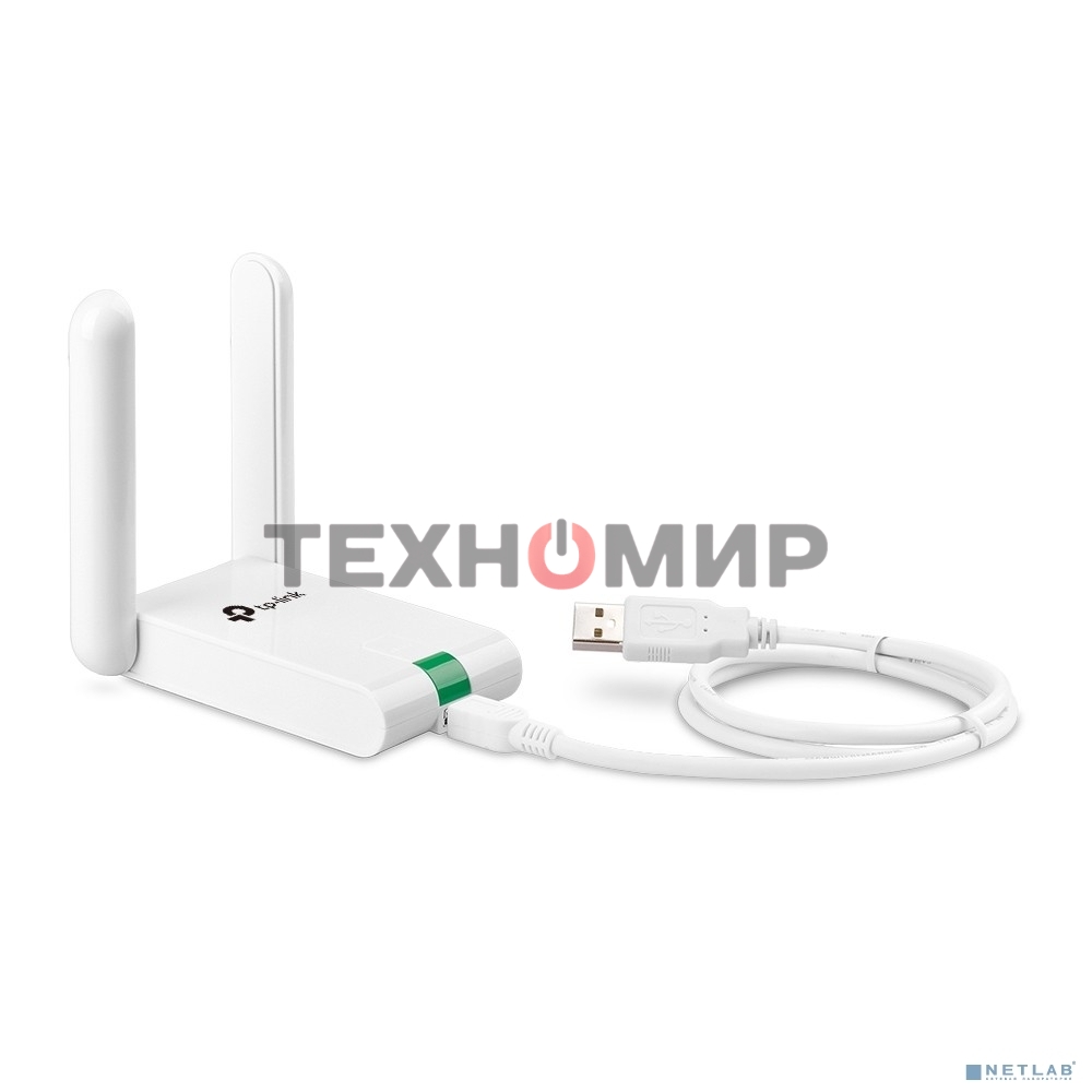 Сетевой адаптер TP-Link SOHO TL-WN822N Адаптер W300M High-Power Wireless USB Adapter, 2x2 MIMO, 802.11n