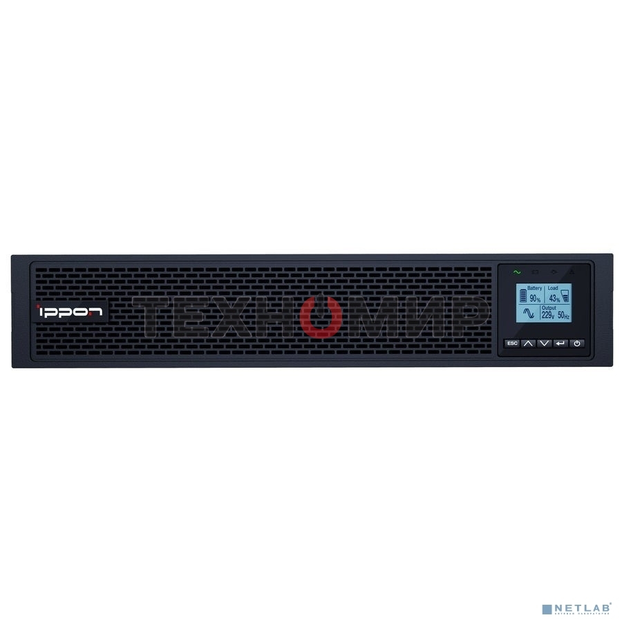 Источник бесперебойного питания Ippon Innova RT II 3000 3000Вт 3000ВА черный