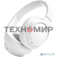 Гарнитура JBL Tune 720BT 1.2м беспроводные bluetooth оголовье белый
