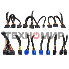 Блок питания ExeGate 1000PPX (EX292161RUS), 1000Вт, 120мм, черный