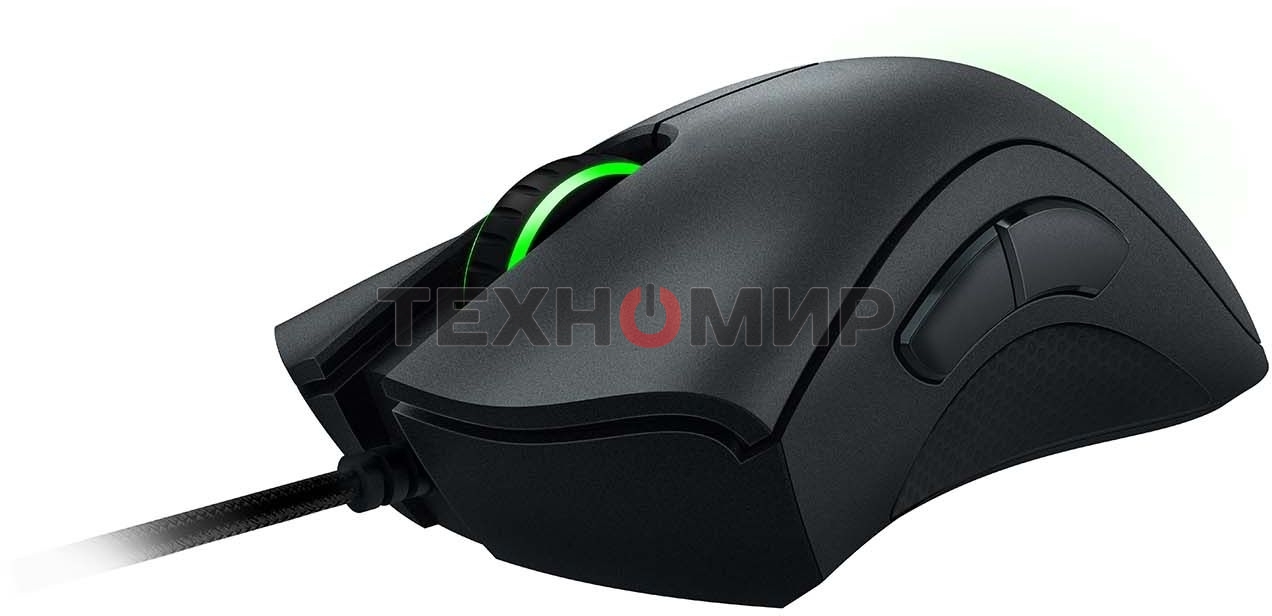Мышь проводная Razer DeathAdder Essential черный, 6400 dpi, USB, кнопки - 5