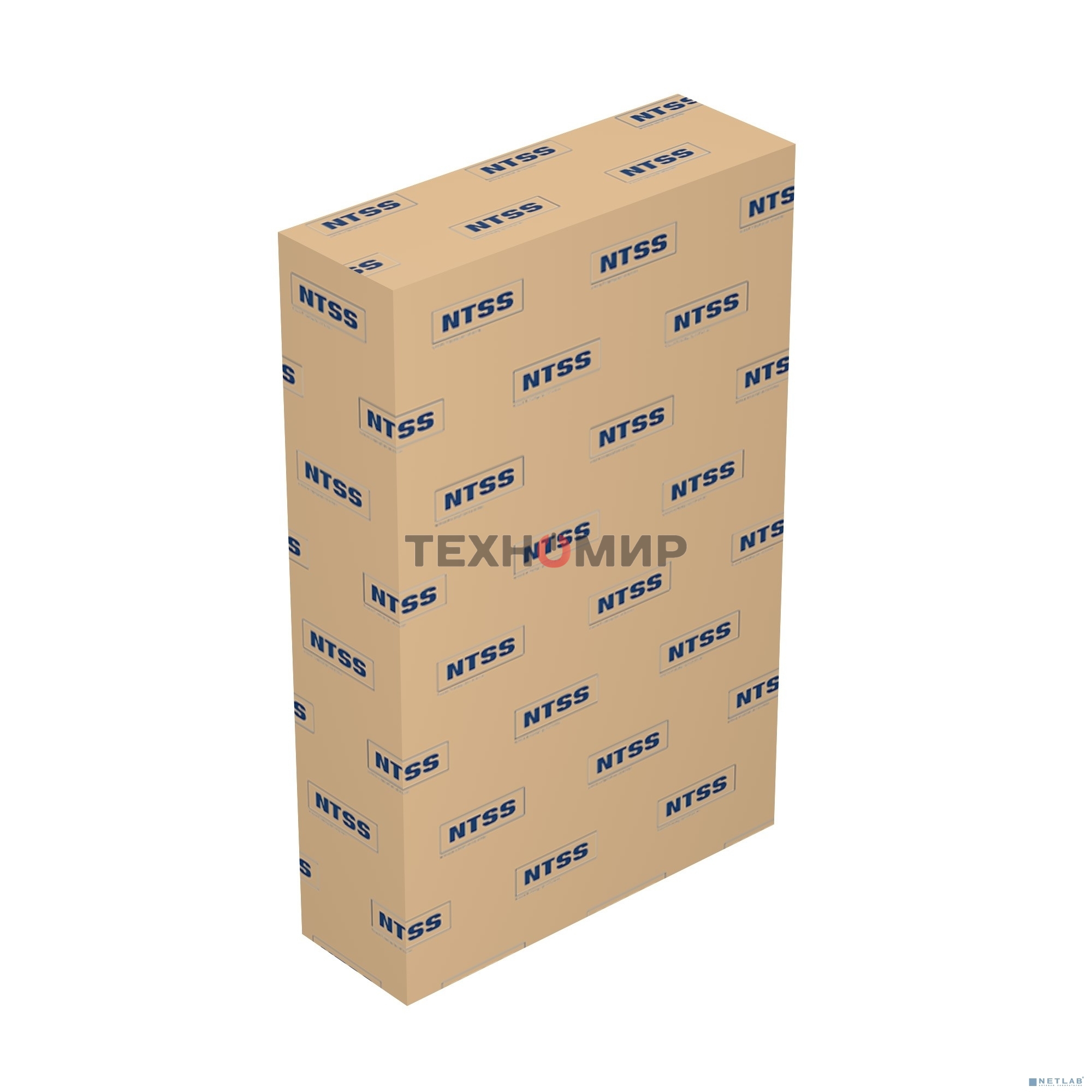 Шкаф коммутационный NTSS NTSS-W12U6060GS-BL настенный 12U 570x600мм пер.дв.стекл 60кг черный 500мм 27кг 220град. 635мм IP20 сталь