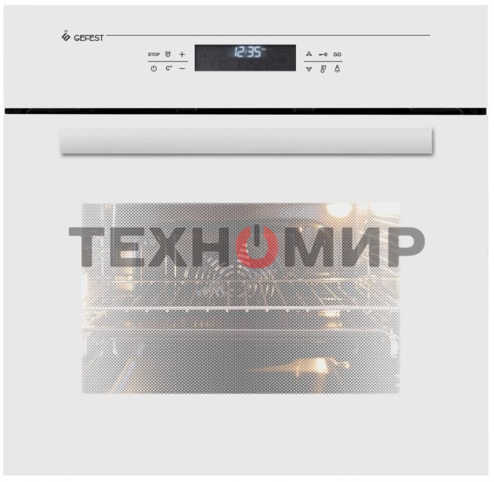 Духовой шкаф электрический Gefest ЭДВ ДА 622-04 БS белый, встраиваемый