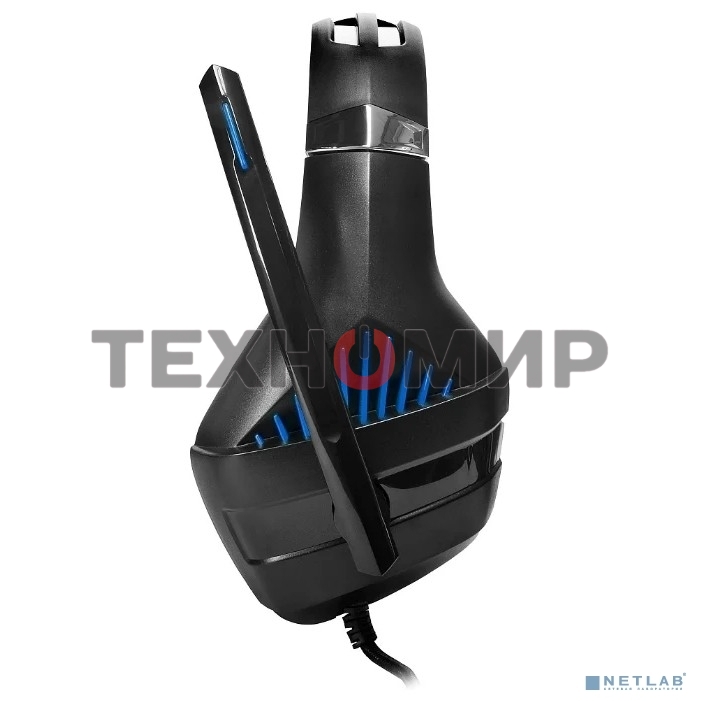 Гарнитура проводная игровая CROWN CMGH-2001 Black&blue