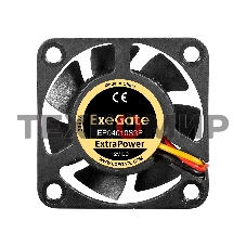 Вентилятор для корпуса ExeGate EP04010S3P черный, 40 мм, 7500 об/мин, 36 дБ, 3 pin