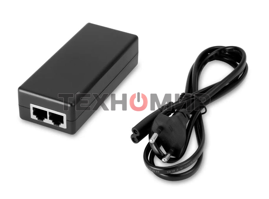 PoE-инжектор Gigabit Ethernet на 1 порт, мощностью до 30W. Совместим с оборудованием PoE IEEE 802.3af/at. Мощность PoE на порт - до 30W. Напряжение PoE - 48V(конт. 4,5(+), 7,8(-)). Порты: вх. - 1 x RJ45(10/100/1000 Base-T), вых. 1 x RJ45(10/100/1000 Base-