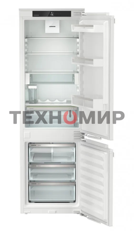Встраиваемый холодильник Liebherr EIGER ICNd 5133-22 001 белый двухкамерный 190/83л морозилка снизу