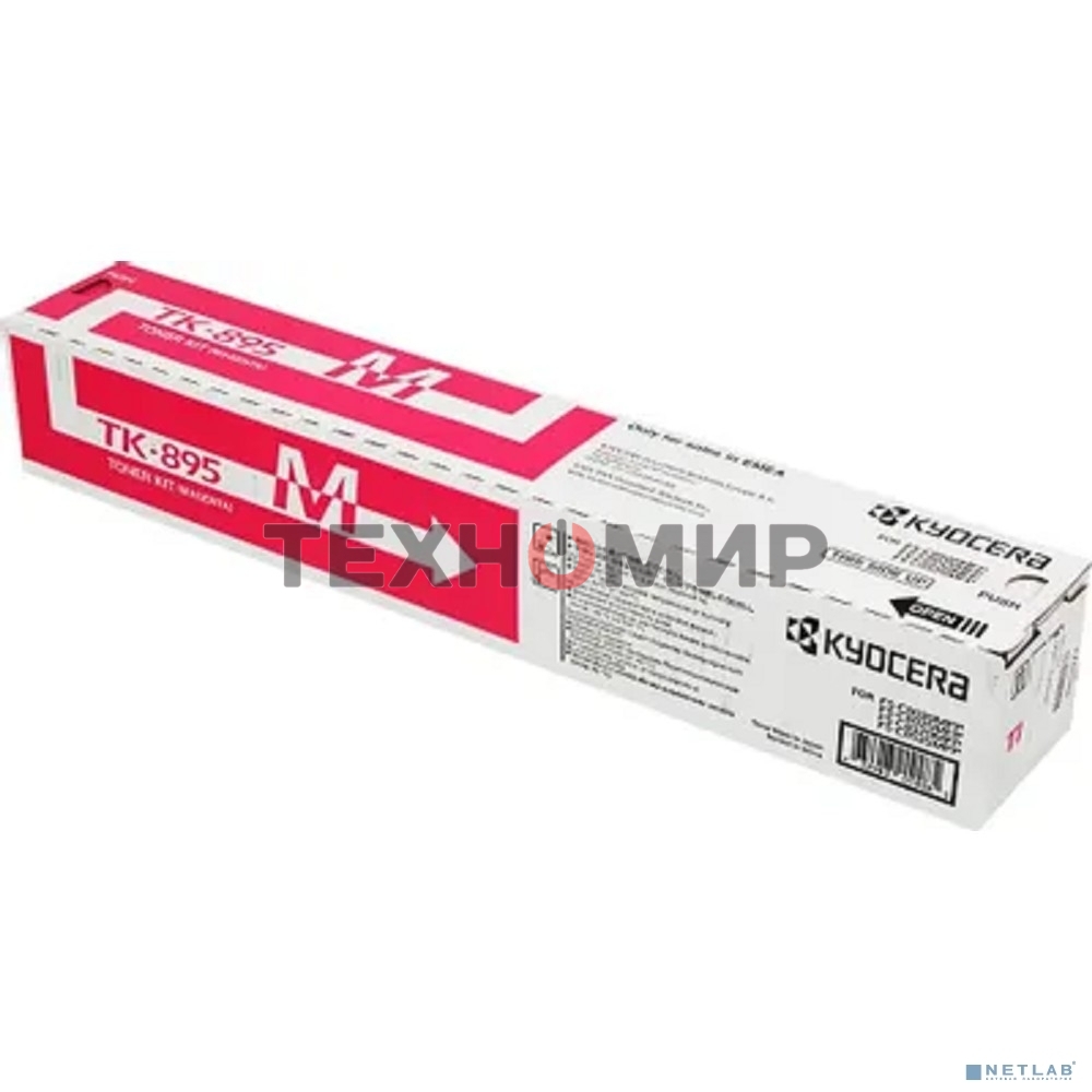 Картридж лазерный Kyocera TK-895M (1T02K0BNL0) пурпурный для FS-C8020MFP/C8025MFP/FS-C8520MFP/C8525MFP 6000 стр